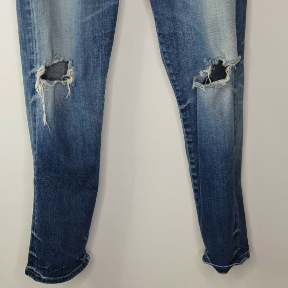 Citizens of Humanity 26 womens Emerson Slim Boyfriend Jeans Dark Wash COH Flaw‎ - Picture 3 of 12